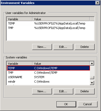 Setting Read/Write Permissions to IIS_IUSR – Bizview v23